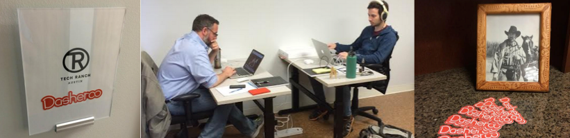 Our Austin team, hard at work!