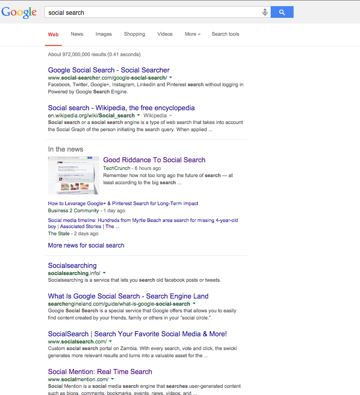 Social search, should it be a part of your SEO strategy?